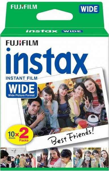 FujiFilm Instax Wide Glossy (10plx2) momentinės fotoplokštelės