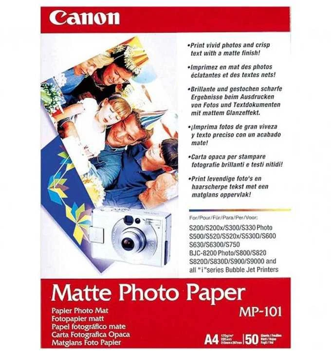 CANON MP-101 fotopopierius A4 50Blatt mat