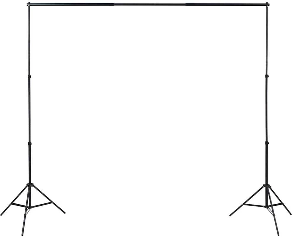 Fotostudijos komplektas su fonais ir šviestuvais
