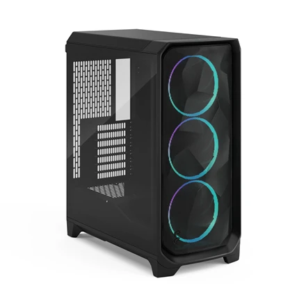 „Fractal Design Meshify 3“ | Juodas RGB TG šviesiai atspalvis | Mid Tower | ATX