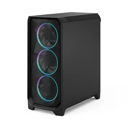 „Fractal Design Meshify 3“ | Juodas RGB TG šviesiai atspalvis | Mid Tower | ATX