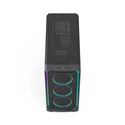 „Fractal Design Meshify 3 XL“ | „Ambience Pro RGB“ Juodas TG „Light Tint“ | ATX