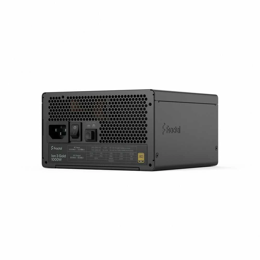 „Fractal Design“ maitinimo šaltinis, FDE Ion 3 GOLD 1000W 80+ GOLD Juodas