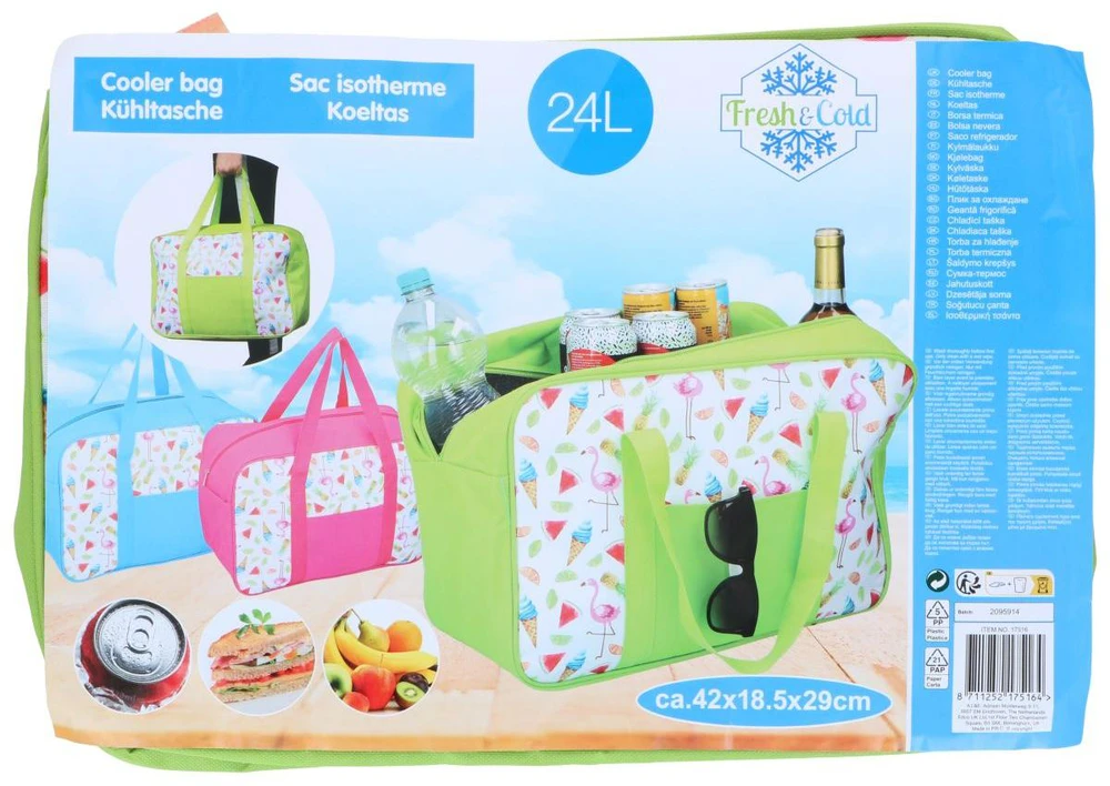 Freshampcold Žalia termotašė 42x29x18,5 cm 24 l