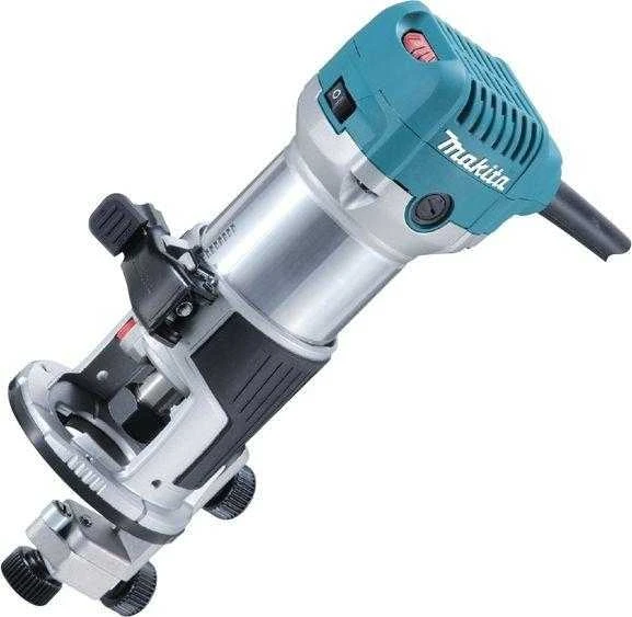 Makita RT0702CX2J Freza 710W 6- 8mm, 10.000 - 34.000 r/min 1,8kg + Priedai