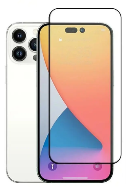 Fusion Accessories Fusion 5D glass grūdintas stiklas pilnai uždengtas rėmeliu Apple iPhone 14 juodas