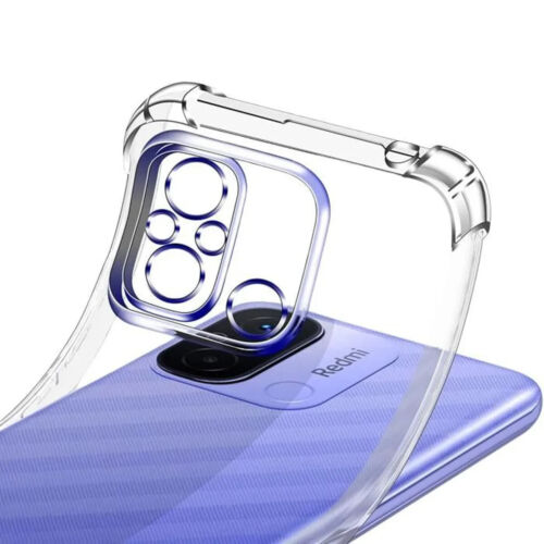 Fusion Accessories Fusion Anti Shock 1,5 mm silikoninis dėklas skirtas Xiaomi Redmi 12c | Redmi 11a skaidriam
