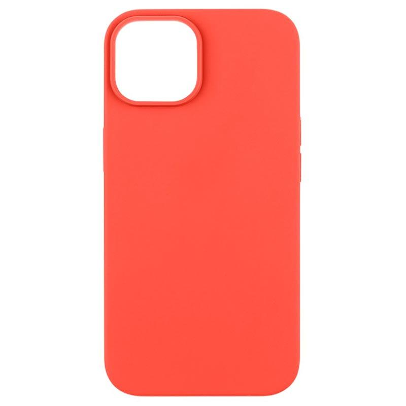 Fusion Accessories Fusion elegance fiber silikoninis dėklas skirtas Apple iPhone 14 Pro Max raudona