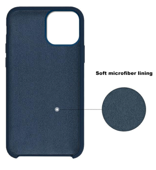 Fusion Accessories Fusion elegance fiber silikoninis dėklas skirtas Xiaomi Poco C40 mėlyna
