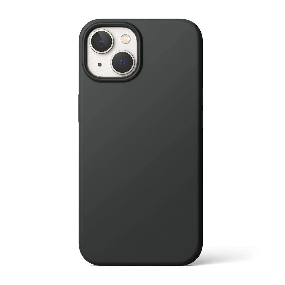 Fusion Accessories Fusion elegance fiber silikoninis dėklas skirtas Apple iPhone 14 Max | Plus juodas