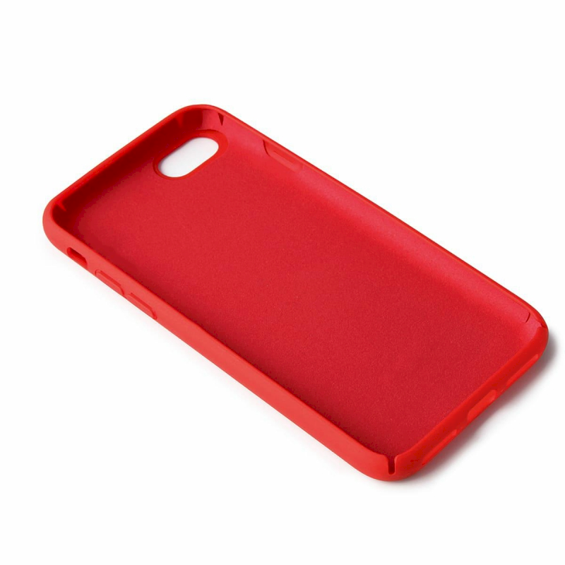 Fusion Accessories Fusion Elegance Fiber Protect silikoninis dėklas, skirtas Apple iPhone 12 Pro Max Raudona