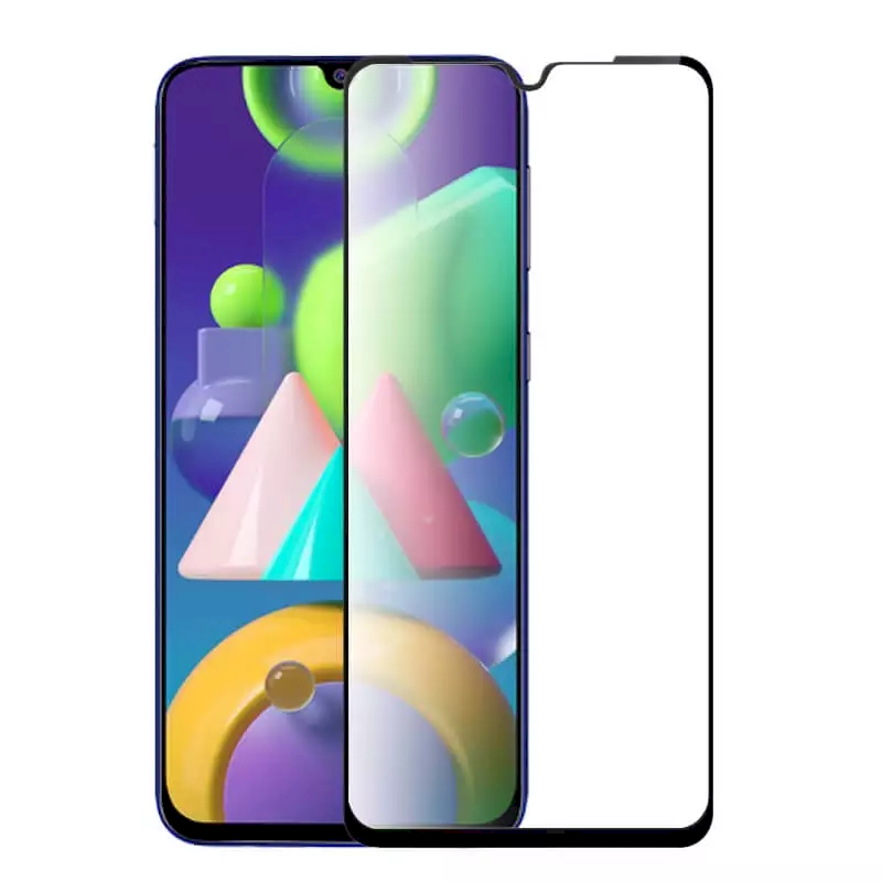Fusion Accessories Fusion full glue 5D grūdintas stiklas pilnai uždengtas rėmeliu Samsung Galaxy A03S juodas