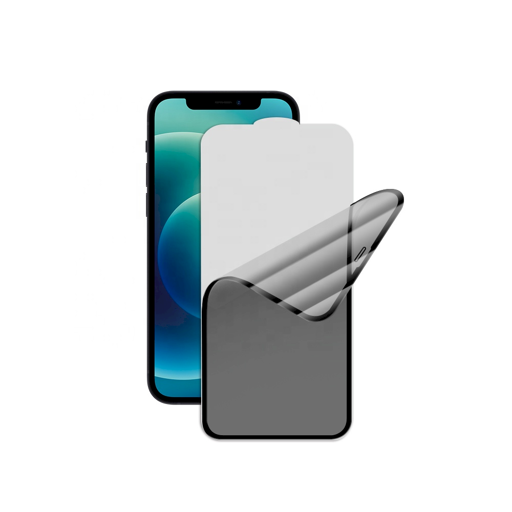 Fusion Accessories Fusion Matte Privacy Ceramic matinė plėvelė telefonui skirta Apple iPhone 14 Pro juodas