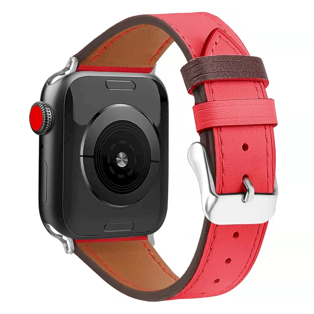 Fusion Accessories Fusion odinė apyrankė Apple Watch 38 | 40mm raudona