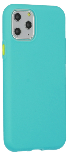 Fusion Accessories Fusion Solid Case Silikoninis dėklas skirtas Apple iPhone 12 Mini mentolio