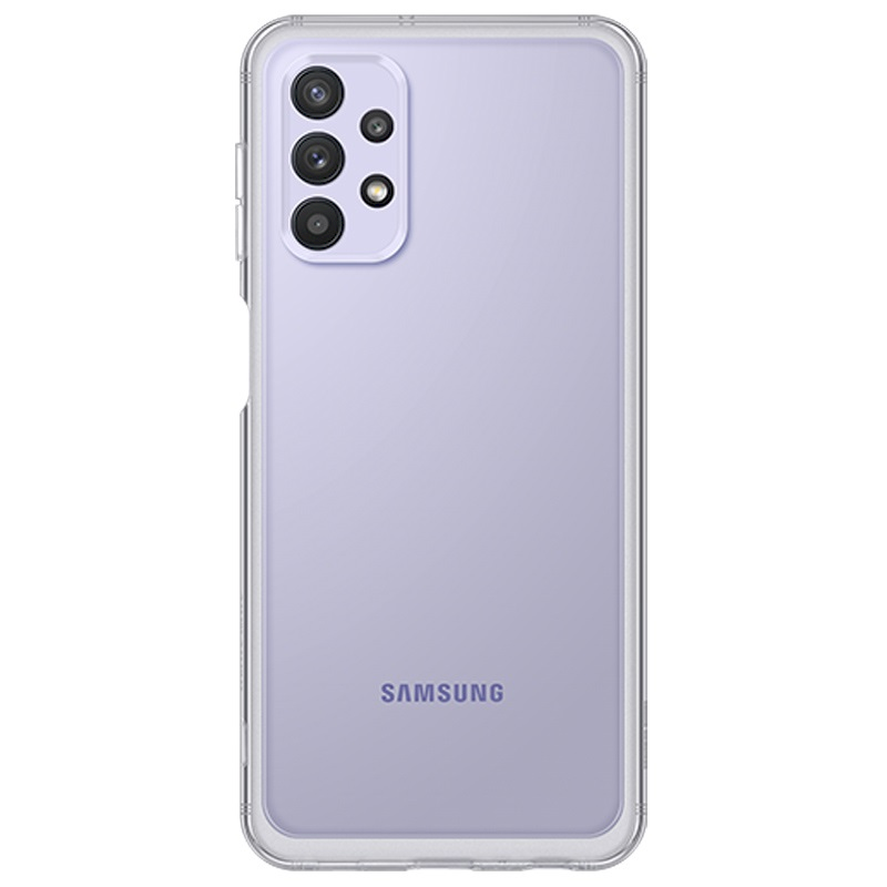 Fusion Accessories Fusion ultra 0,3 mm apsauginis silikoninis dėklas skirtas Samsung A325 Galaxy A32 skaidriam