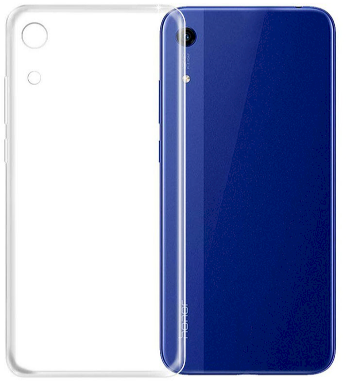 Fusion Accessories Fusion Ultra Back dėklas 1 mm apsauginis silikoninis dėklas, skirtas Huawei Y6S | Honor 8A | Y6 Prime 2019 skaidrus