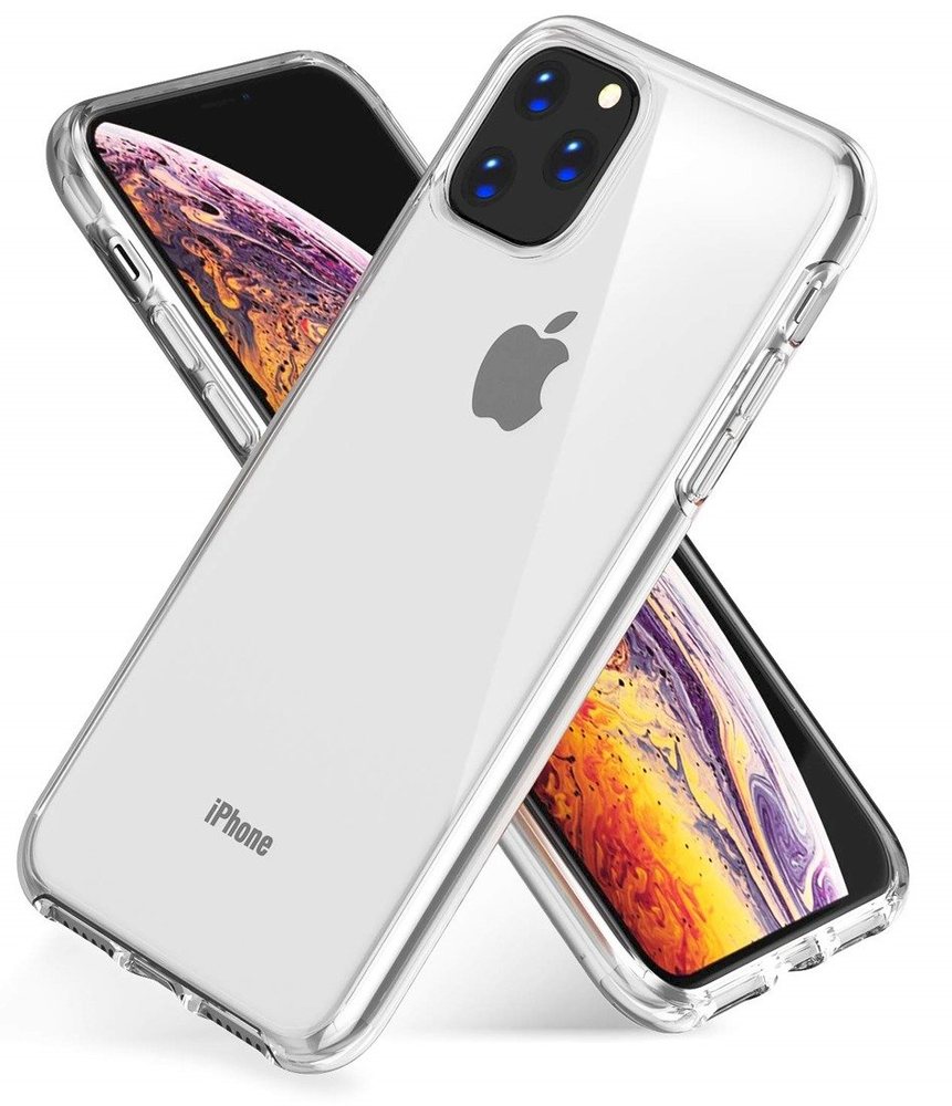 Fusion Accessories Fusion Ultra Back dėklas 2 mm apsauginis silikoninis dėklas, skirtas Apple iPhone 11 skaidriam