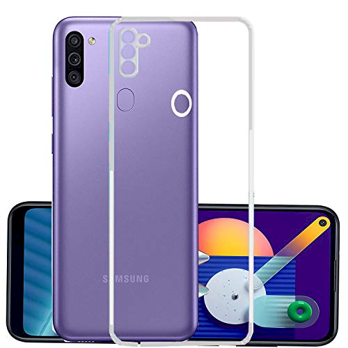 Fusion Accessories Fusion Ultra Back dėklas 1 mm apsauginis silikoninis dėklas, skirtas Samsung M115 Galaxy M11 skaidriam