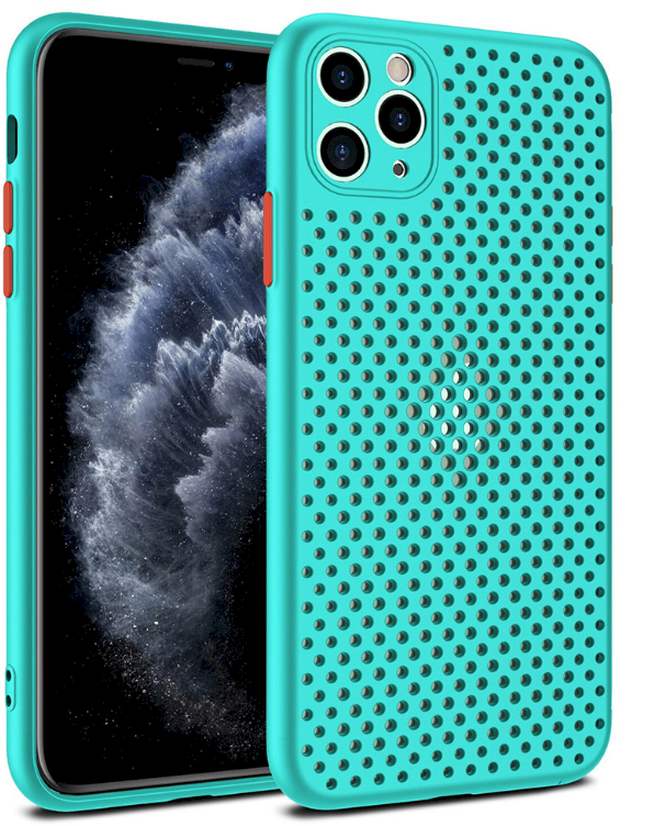 Fusion Accessories Silikoninis dėklas Fusion Breathe, skirtas Apple iPhone 7 | 8 | SE 2020 | 2022 Mint