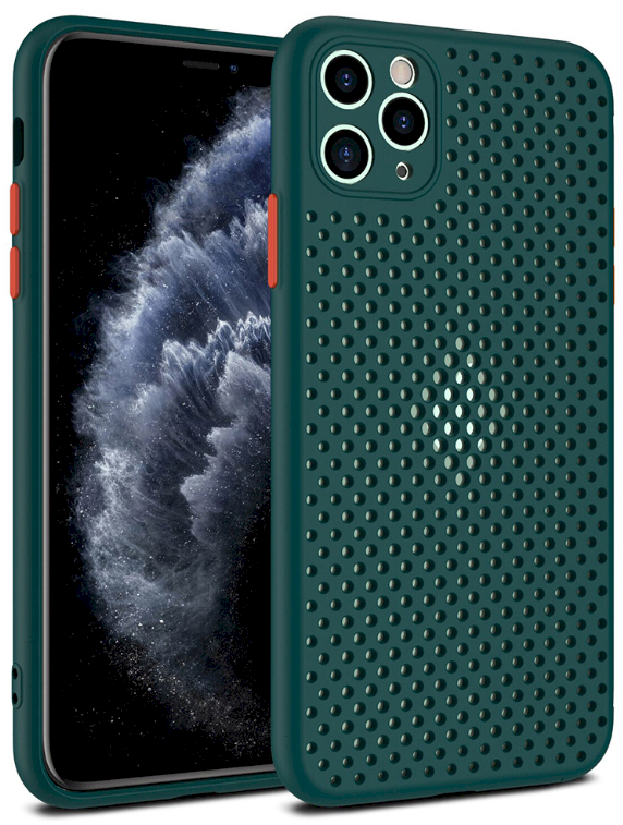 Fusion Accessories Silikoninis dėklas Fusion Breathe Apple iPhone 7|8 | SE 2020 Žalias
