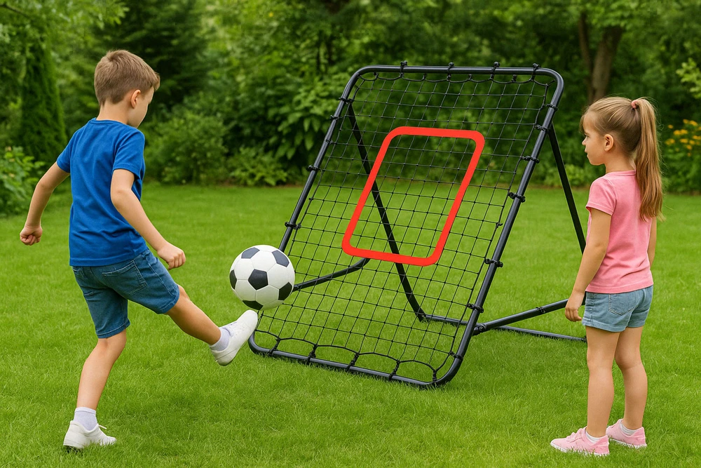 Movepro Futbolo atmušimo treniruoklis 100x100 cm MultiGarden
