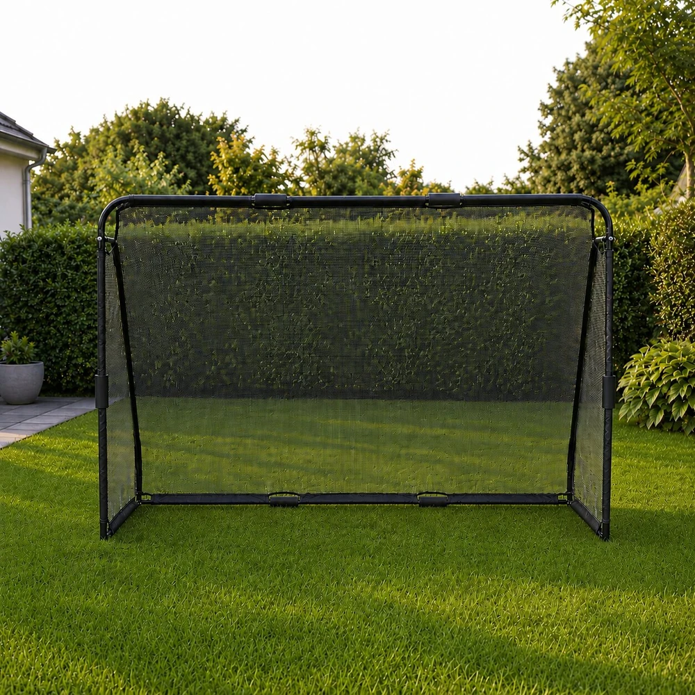 Futbolo vartai su tinklu 240x160x80 cm MOVEPRO