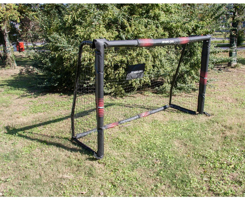 Enero Pro Futbolo vartai su tinklu 240x160x85 cm