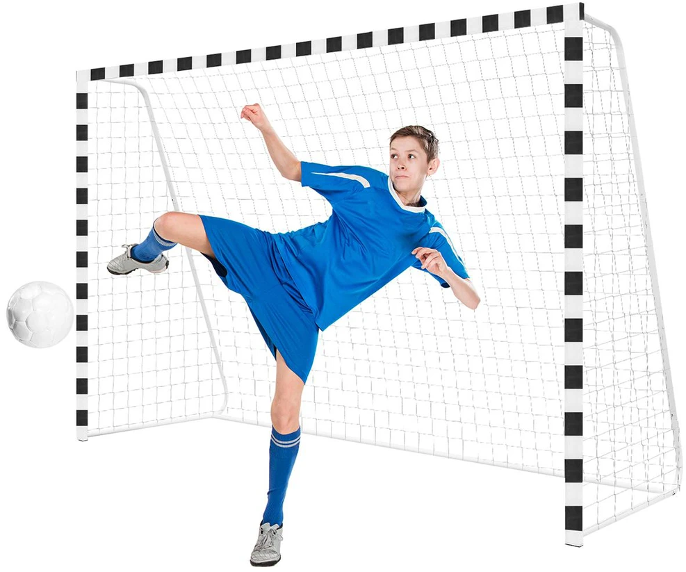 futbolo vartai su tinklu 300x200x100 cm Enero