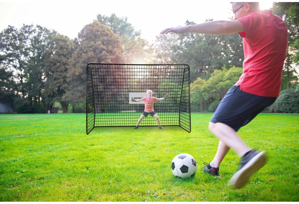 Dunlop Futbolo vartai su tinklu 300x205x120 cm