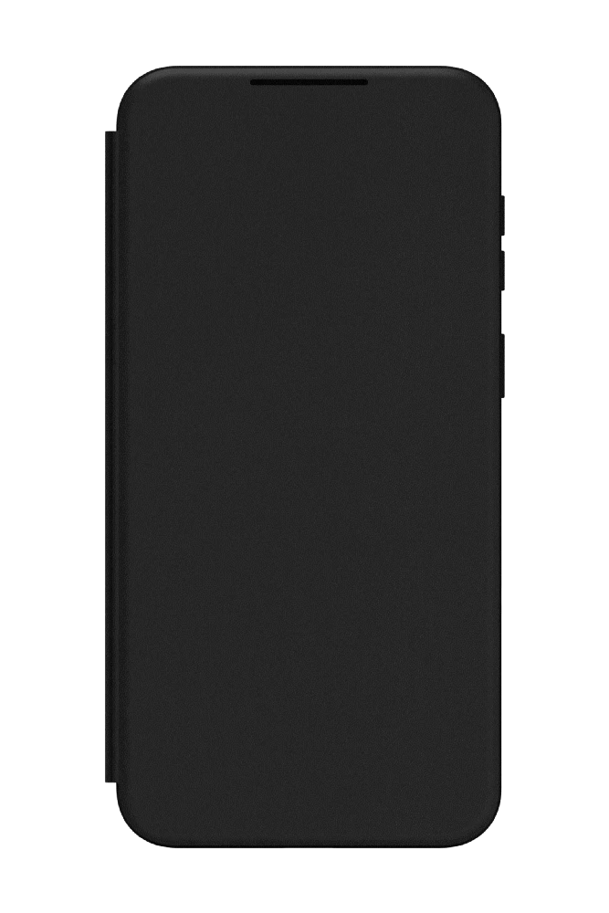 FWA376A piniginės formos atverčiamas dėklas Samsung Galaxy A37, Juodas