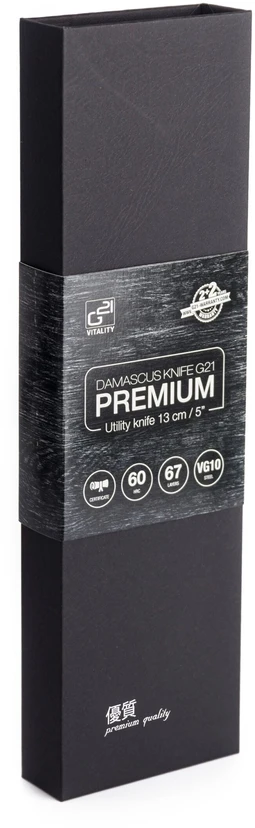 G21 Peilis Damascus Premium 13 cm 600227