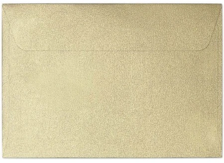 Galeria Papieru Vokai Galeri Papieru, C6 Pearl auksinis, 120 g/m2, 10 vnt./pak.