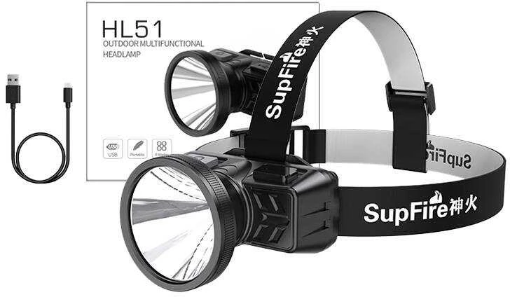 Priekinis žibintas Superfire HL51