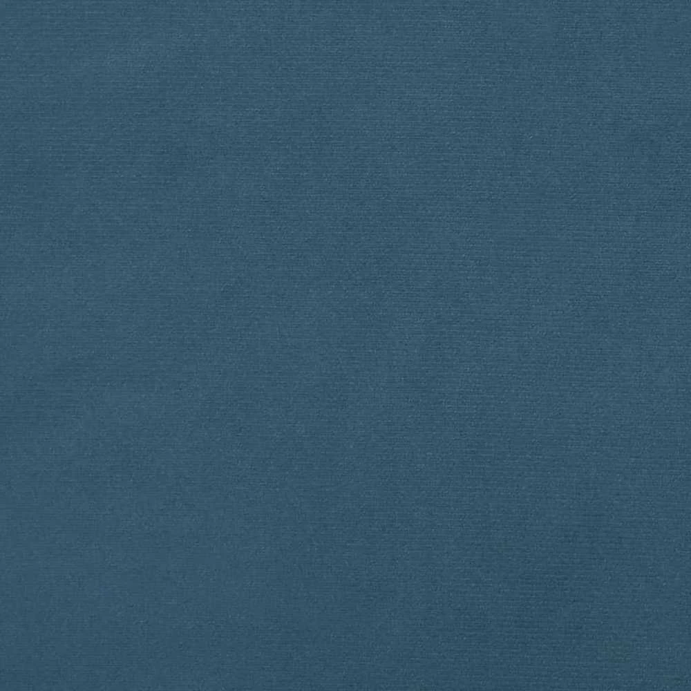 Galvūgalis su auselėmis, mėlyna, 103x23x118/128cm, aksomas