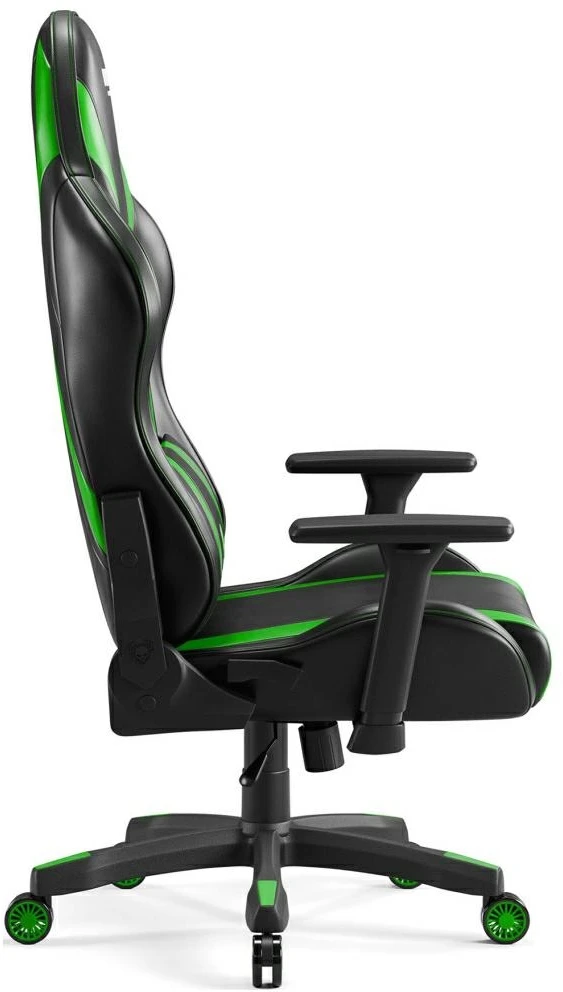 Diablo Chairs Diablo X-Horn 2.0 Normal Size Juodas-Žalias ergonominė kėdė