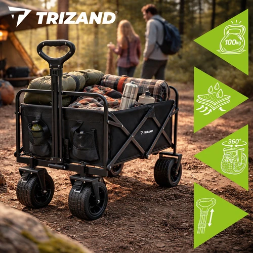 Gardlov 23084 foldable transport trolley