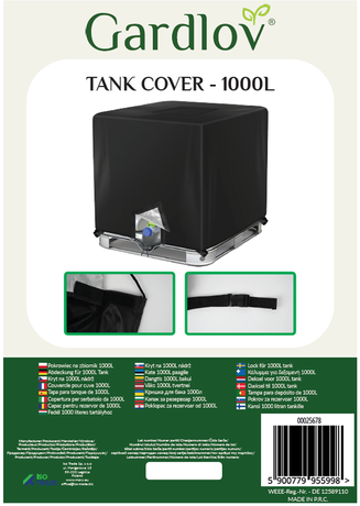 Gardlov 25678 1000L tank cover