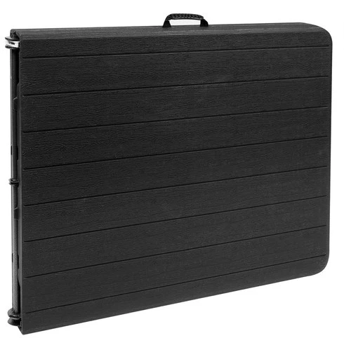 Gardlov 12280 Sulankstomas stalas 180 x 74 cm, juodas
