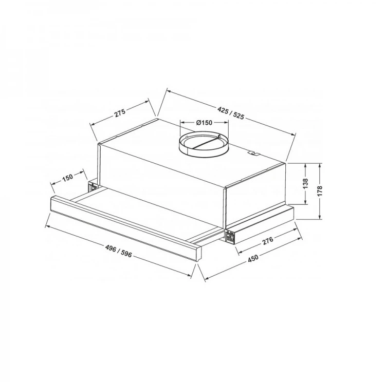 Gartraukis Eleyus TLS L 14 150 60 IS (STORM 700 60 IS LED)