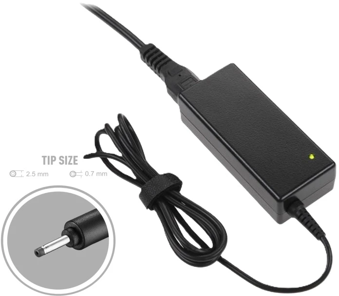 40W įkroviklis nešiojamam kompiuteriui 19V 2.1A, 2.5x0.7mm, ASUS