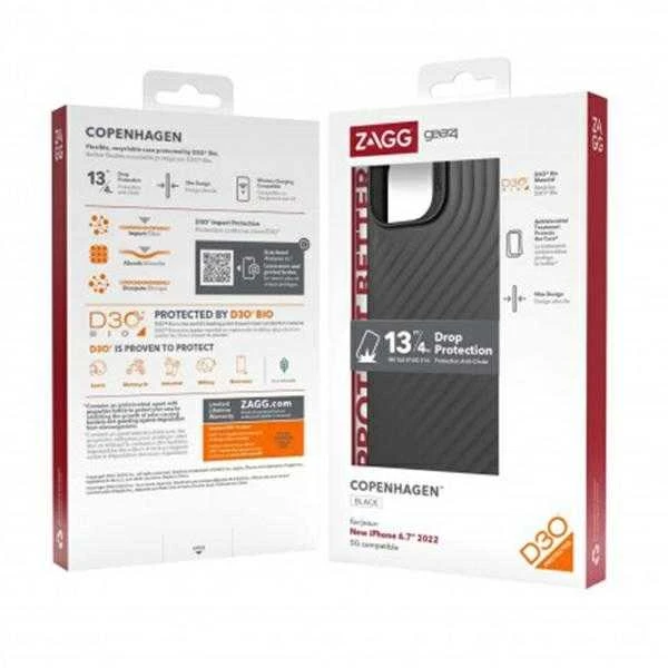 Dėklas Gear4 Copenhagen Apple iPhone 14 Plus / 15 Plus 6.7″ juodos spalvos 51542