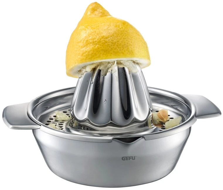 GEFU LEMON citrusinių vaisių sulčiaspaudė Nerūdijančiojo plieno