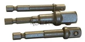 GEKO KOMPLET ADAPTERÓW / UCHWYTÓW DO NASADEK 3 vnt.. 1/2-3/8-1/4"