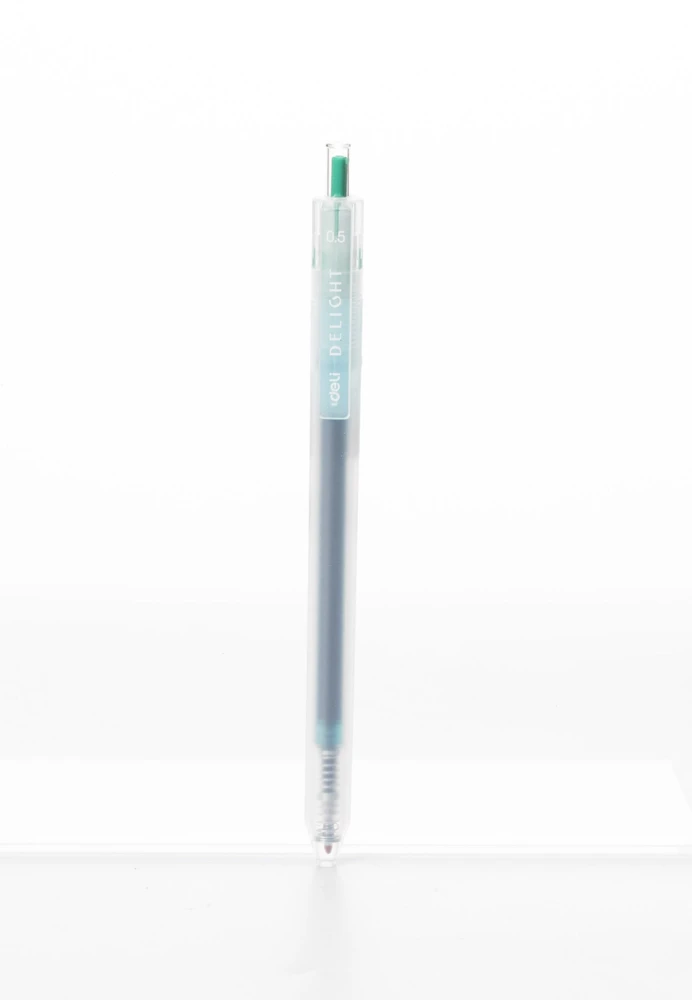 Gelinis rašiklis Deli Delight 0,5 mm šviesiai žalias
