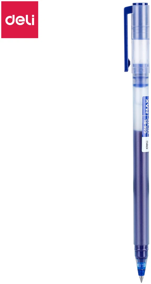 Gelinis rašiklis Deli G16 0.5 mm mėlynos spalvos