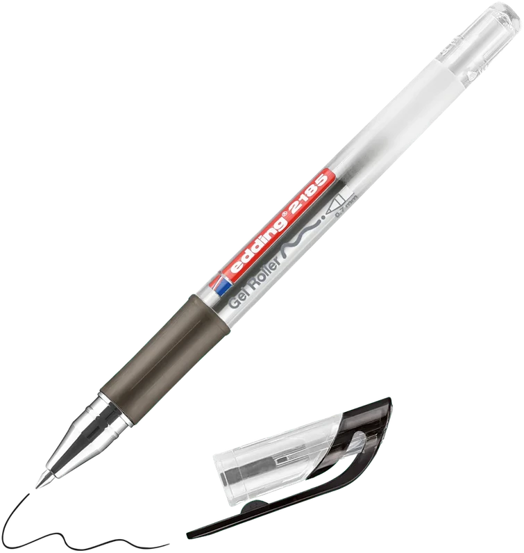 Gelinis rašiklis Edding Gel Roller 2185, 0.7mm,juodos spalvos