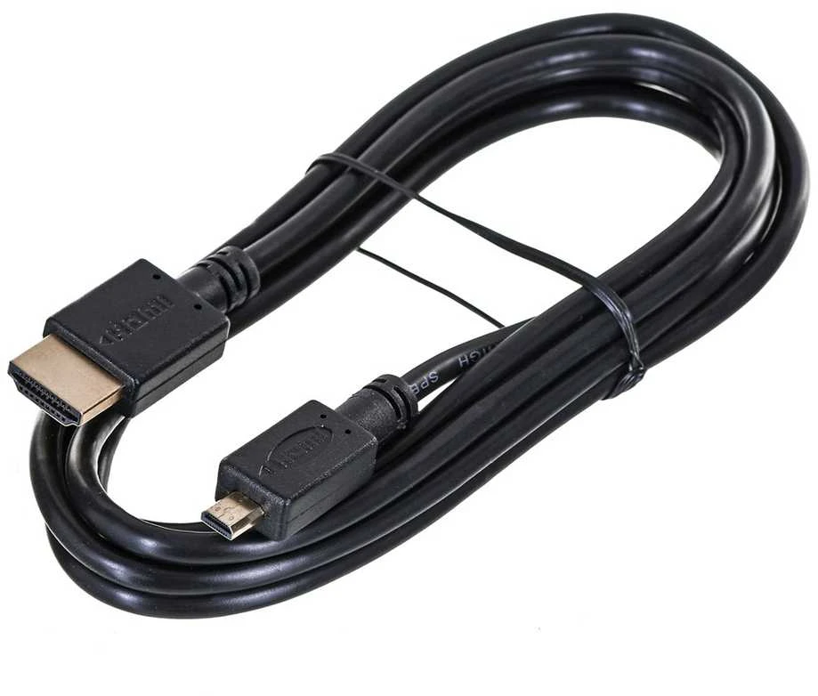GEMBIRD CC-HDMID-6 HDMI -HDMI Micro kabelis su auksinėmis jungtimis, 1,8 m, urmu pakuotė