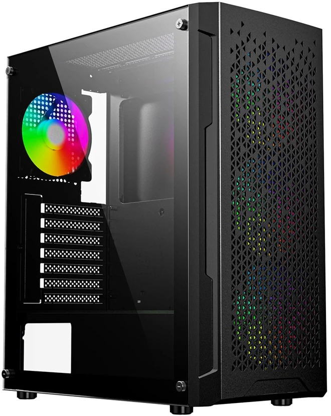 GEMBIRD Gaming ARGB kompiuterio dėklas Furnax 400X