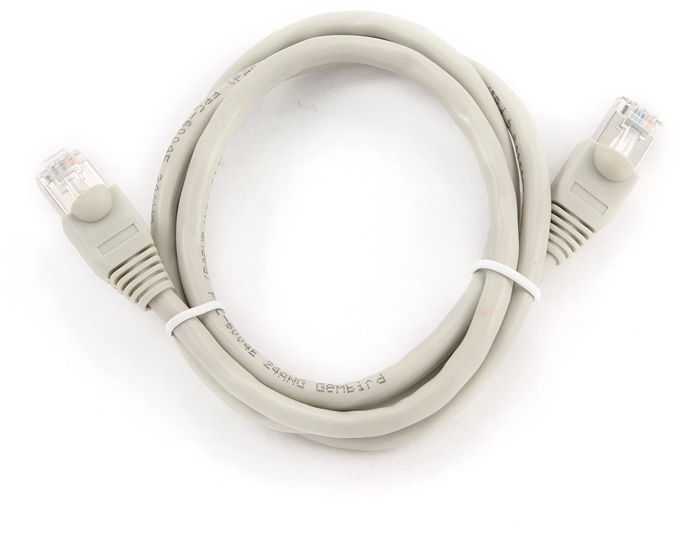 GEMBIRD PP6U-1M Gembird patchcord RJ45 kat.6 UTP 1m pilka
